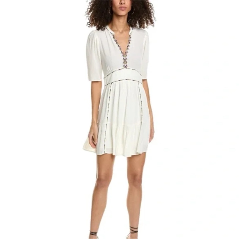 Ba&sh “Teresa” embroidered dress So much cuter IRL